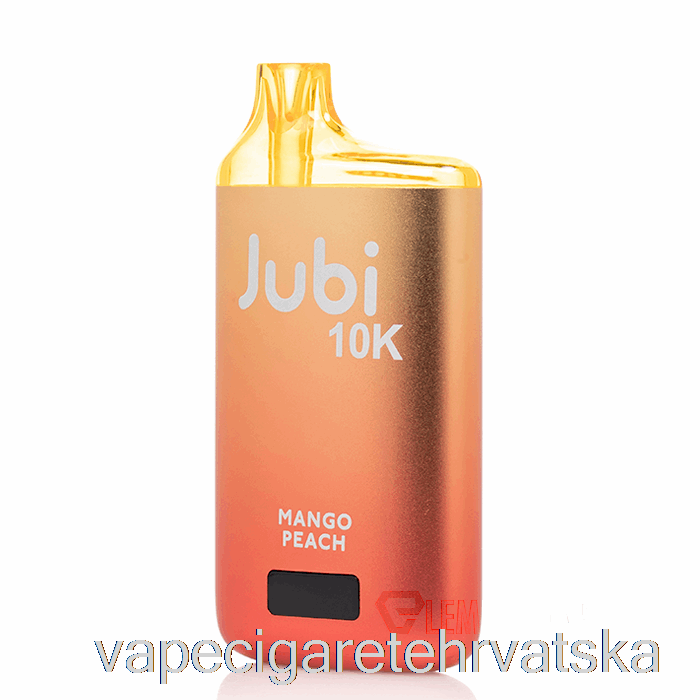 Vape Hrvatska Jubi Bar 10000 Disposable Mango Breskva